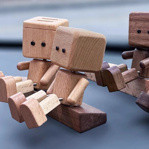 SwingBuddy Wooden Dashboard Car Pal